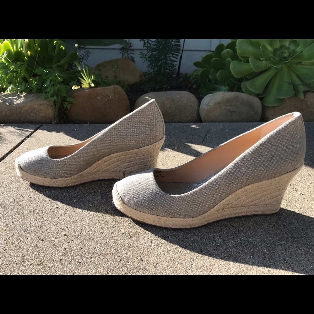 J Crew Seville Espadrille wedges